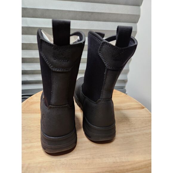 Carhartt Kentwood Steel Toe Work Boots – Men’s 8.5 Black Waterproof Wellington - Picture 8 of 14